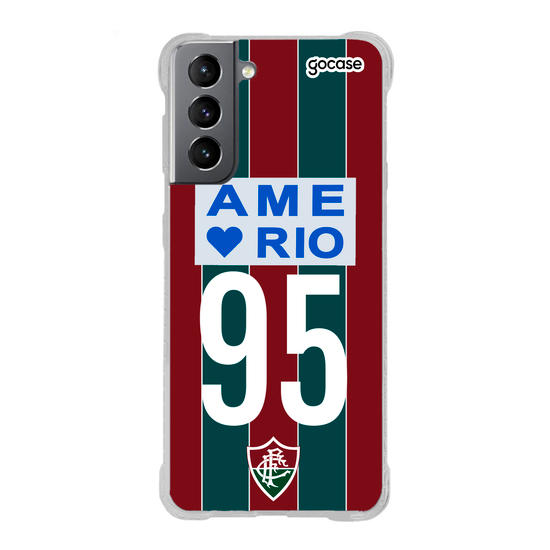 Capinha para celular Fluminense - Uniforme Retrô 95