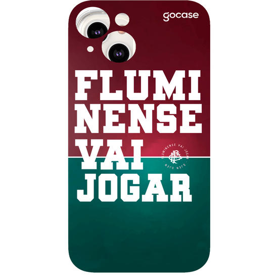 Capinha para celular Fluminense -  Vai Jogar