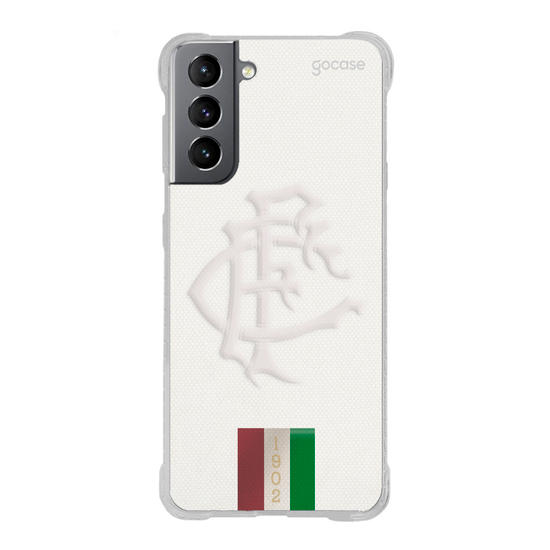 Capinha para celular  Fluminense - White and Flag Capinha para celular  Fluminense - White and Flag
