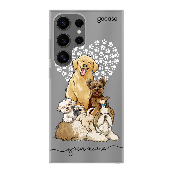 Cute Puppies Handwritten Phone Case