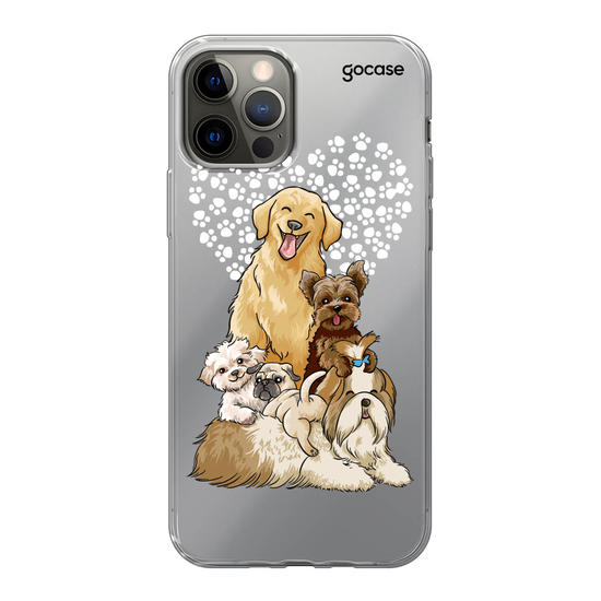 Cute Puppies Handwritten Phone Case