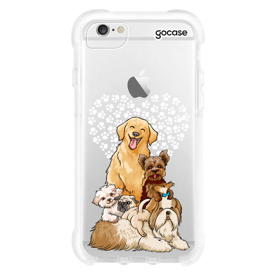 Capinha para celular Fofura de Cachorros