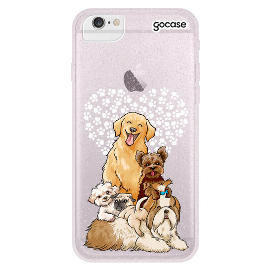 Capinha para celular Fofura de Cachorros