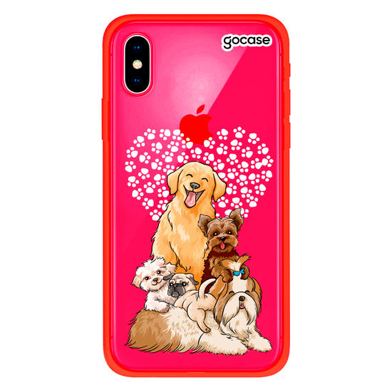 Capinha para celular Fofura de Cachorros