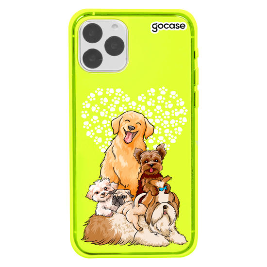 Capinha para celular Fofura de Cachorros