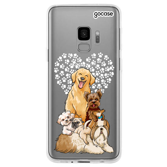Capinha para celular Fofura de Cachorros