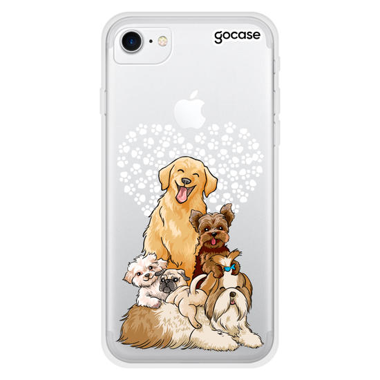 Capinha para celular Fofura de Cachorros