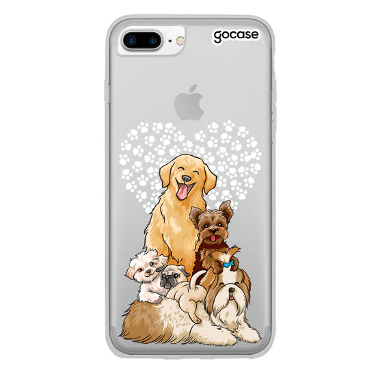 Capinha para celular Fofura de Cachorros