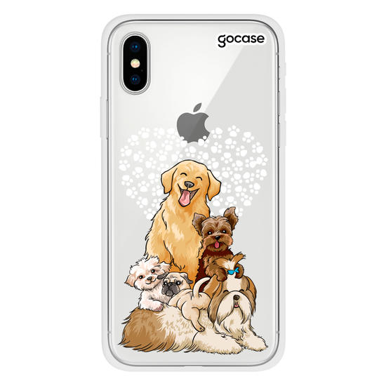 Capinha para celular Fofura de Cachorros