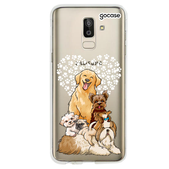 Capinha para celular Fofura de Cachorros