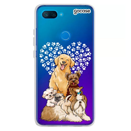 Capinha para celular Fofura de Cachorros