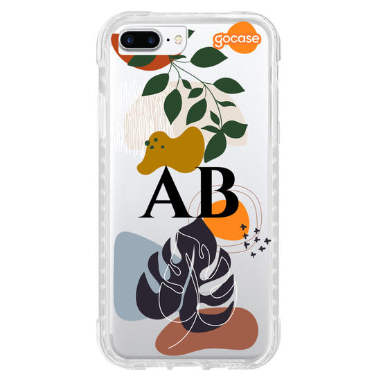 Capinha para celular Folhagem Abstrata