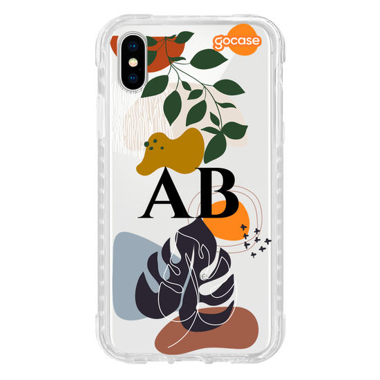 Capinha para celular Folhagem Abstrata