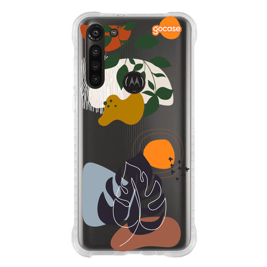 Capinha para celular Folhagem Abstrata