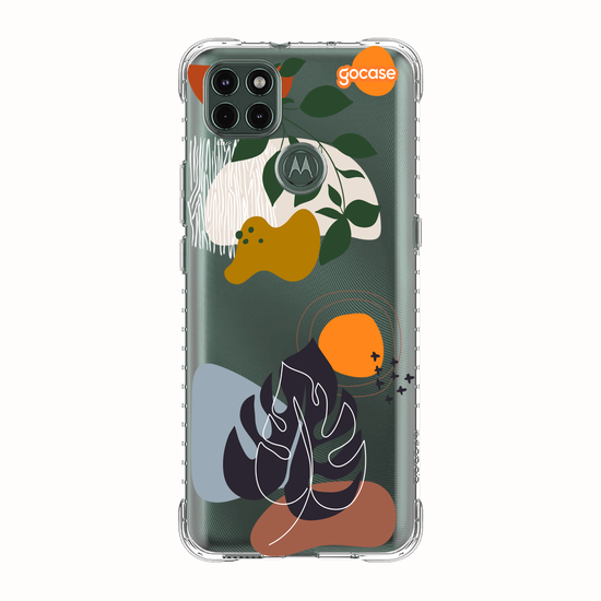 Capinha para celular Folhagem Abstrata