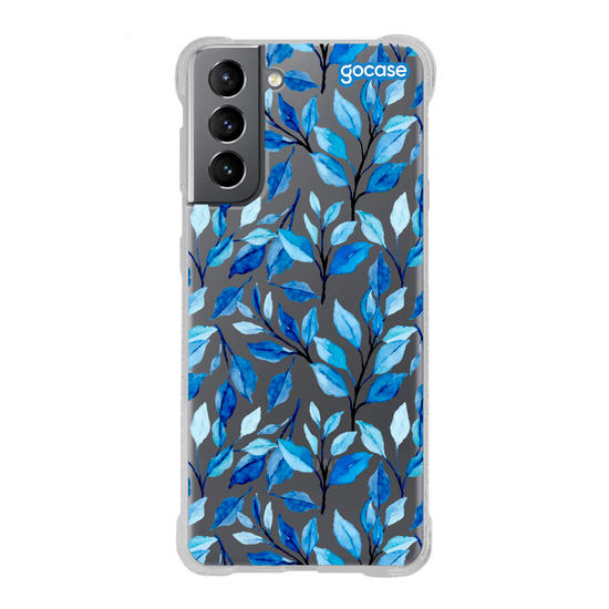 Capinha para celular Folhagem Aquarelada