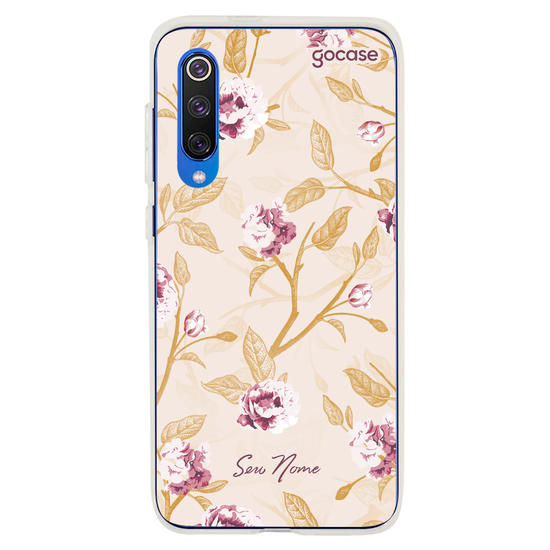 Capinha para celular Folhagem Dourada