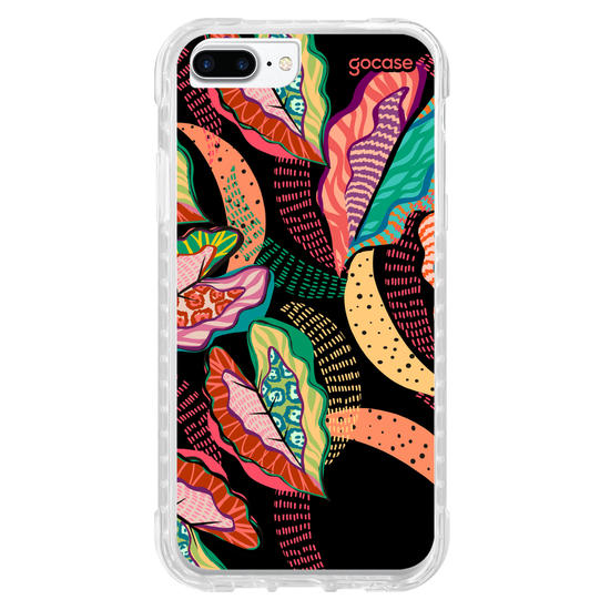 Capinha para celular  Folhagem Tropical Colors