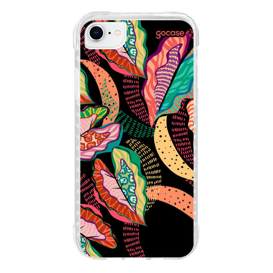 Capinha para celular  Folhagem Tropical Colors