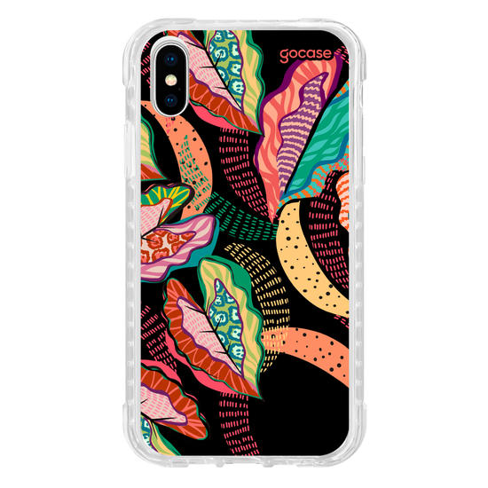Capinha para celular  Folhagem Tropical Colors