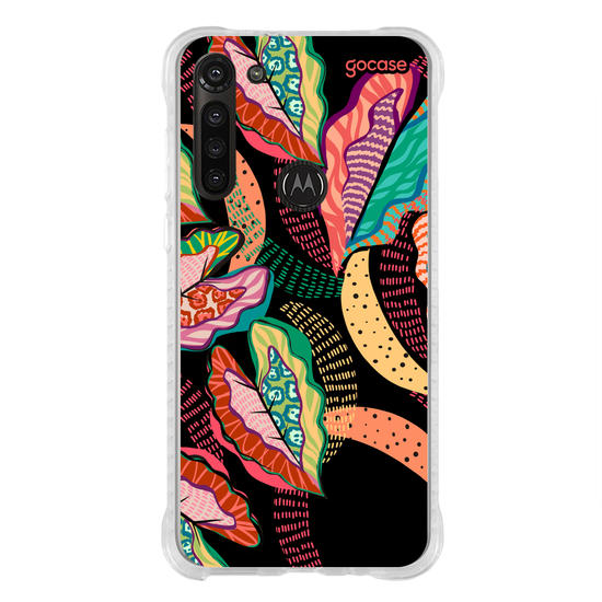 Capinha para celular  Folhagem Tropical Colors