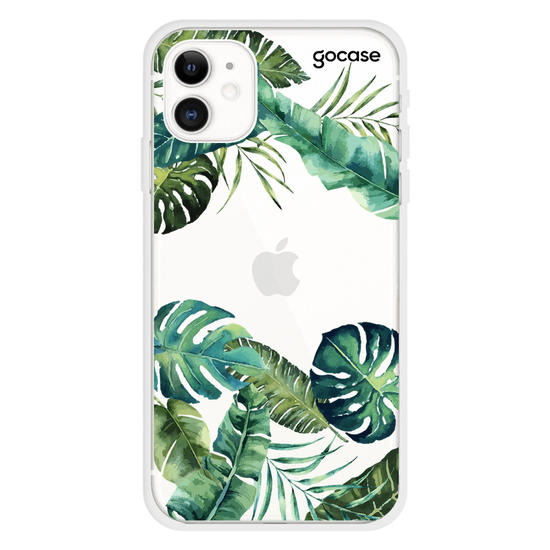 Folhagem Tropical Manuscrita Phone Case