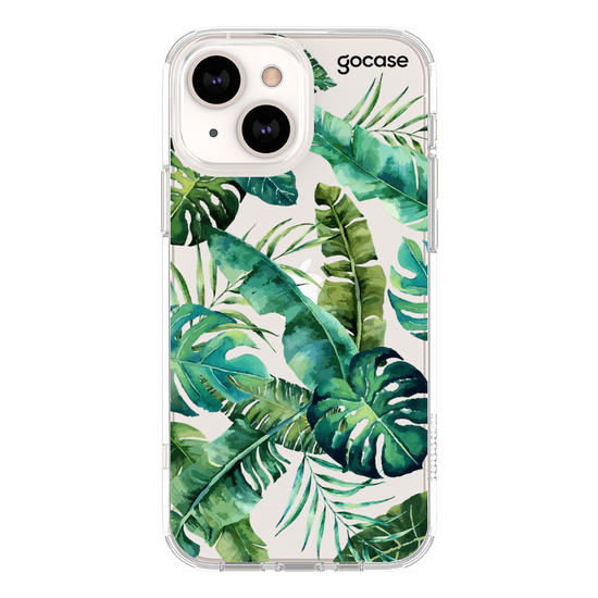 Tropical foliage Phone Case