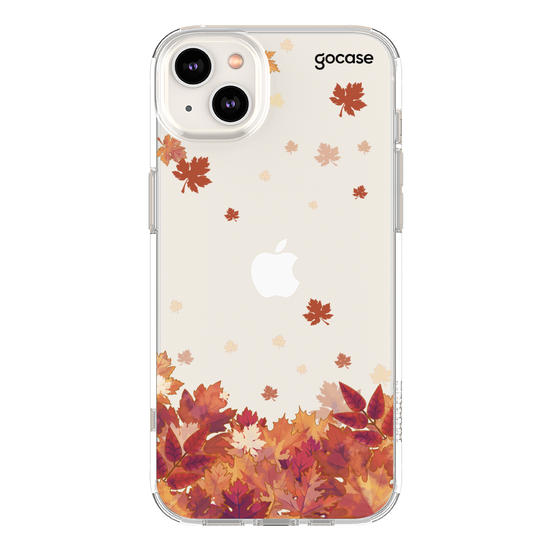 Capinha para celular Folhas do Outono Manuscrita