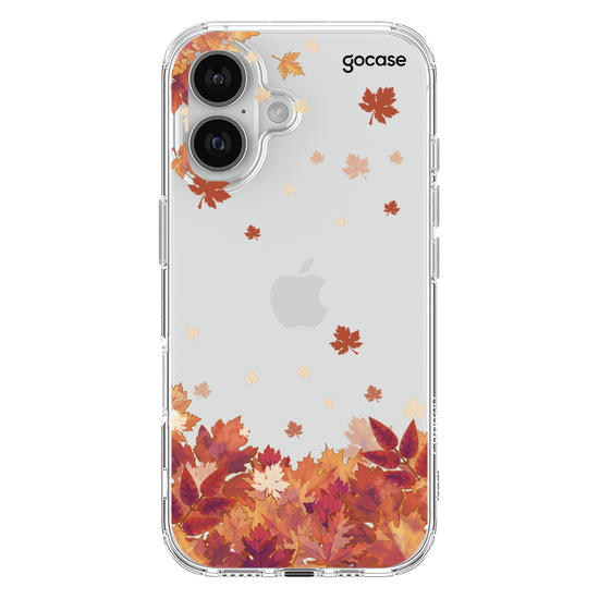 Capinha para celular Folhas do Outono Manuscrita