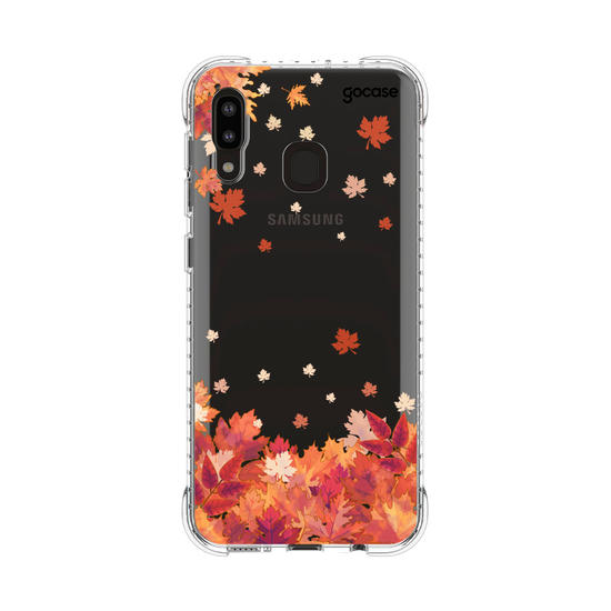 Capinha para celular Folhas do Outono Manuscrita