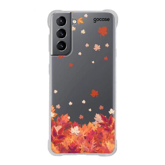 Capinha para celular Folhas do Outono Manuscrita