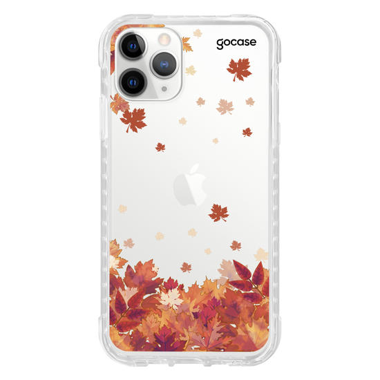 Capinha para celular Folhas do Outono Manuscrita