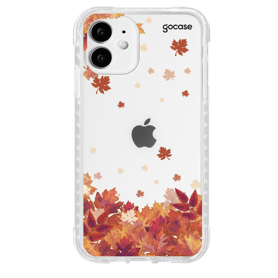 Capinha para celular Folhas do Outono Manuscrita