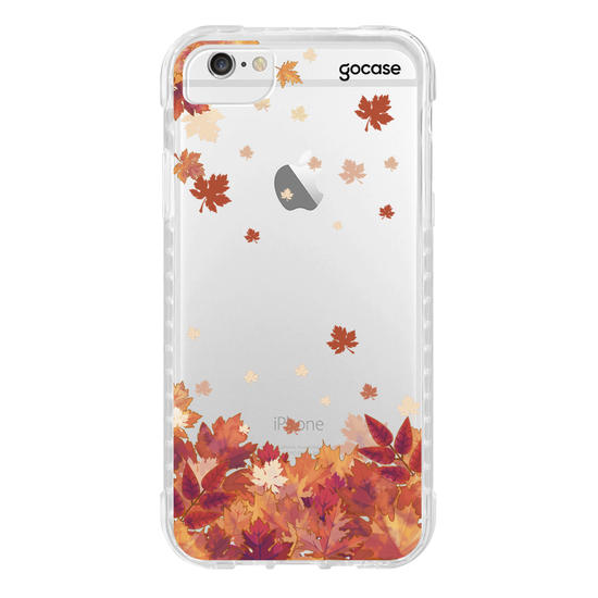 Capinha para celular Folhas do Outono Manuscrita
