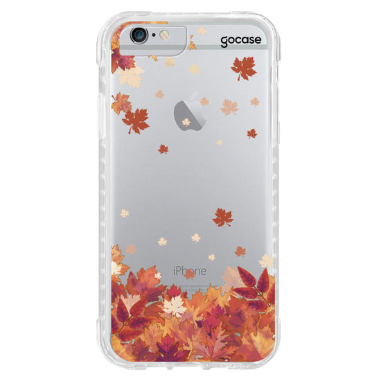 Capinha para celular Folhas do Outono Manuscrita