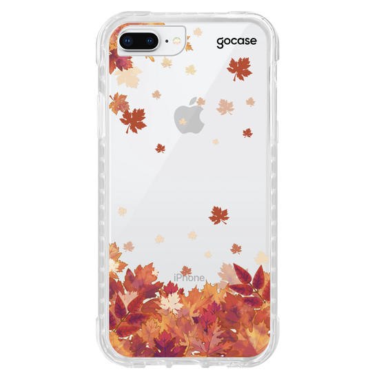 Capinha para celular Folhas do Outono Manuscrita
