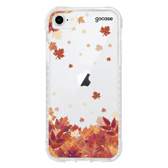 Capinha para celular Folhas do Outono Manuscrita