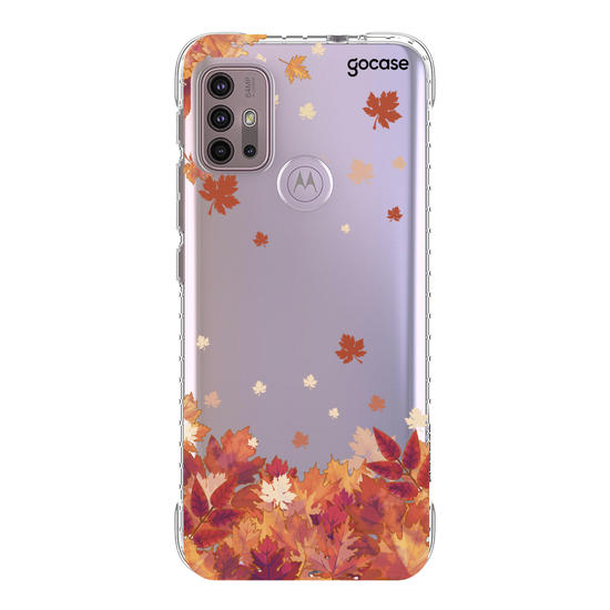 Capinha para celular Folhas do Outono Manuscrita