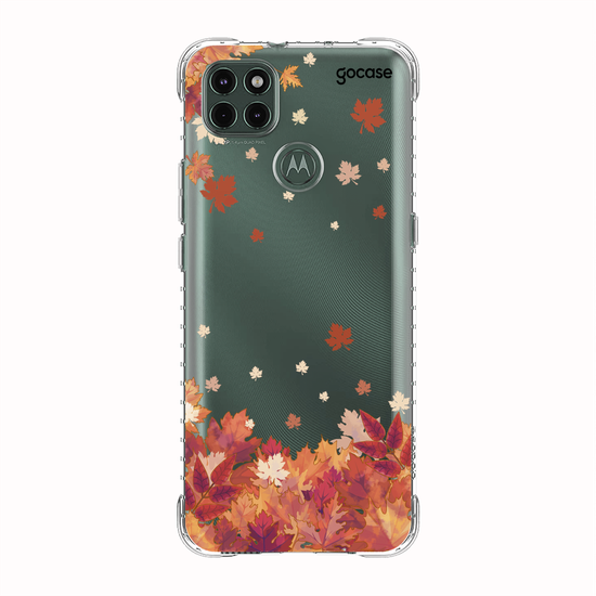 Capinha para celular Folhas do Outono Manuscrita