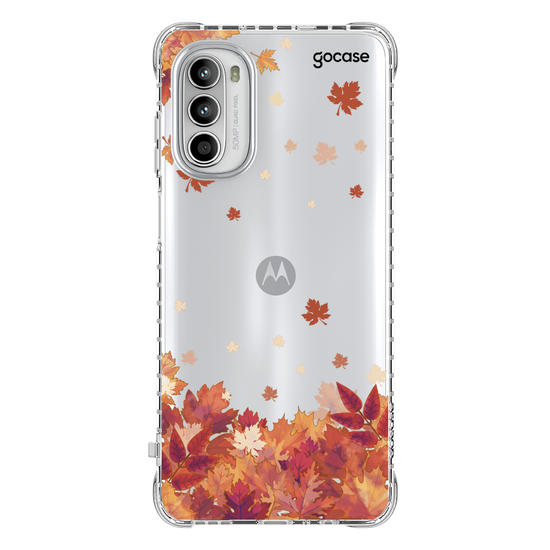 Capinha para celular Folhas do Outono Manuscrita