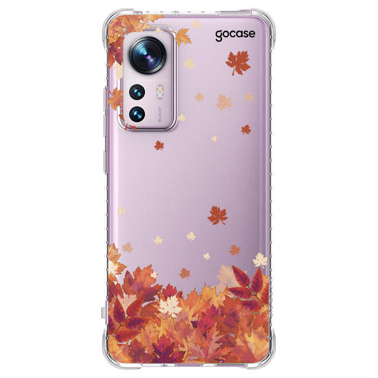 Capinha para celular Folhas do Outono Manuscrita