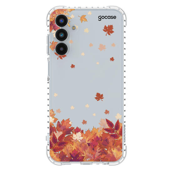 Capinha para celular Folhas do Outono Manuscrita