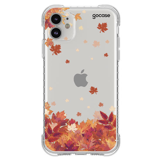 Capinha para celular Folhas do Outono Manuscrita