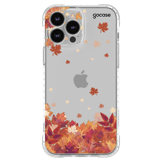 Capinha para celular Folhas do Outono Manuscrita