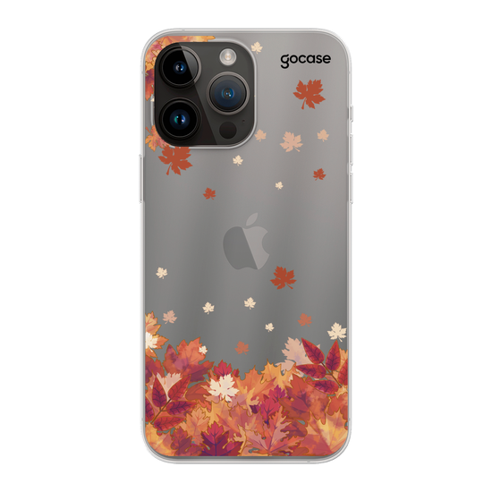 Autumn Leaves Handwritten Phone Case