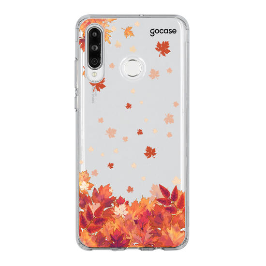 Autumn Leaves Phone Case Soft Flexible Classic Huawei P30