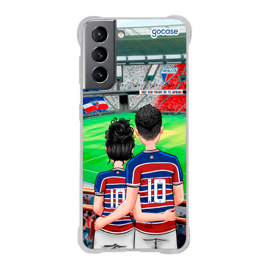 Capinha para celular  Fortaleza - Casal Tricolor