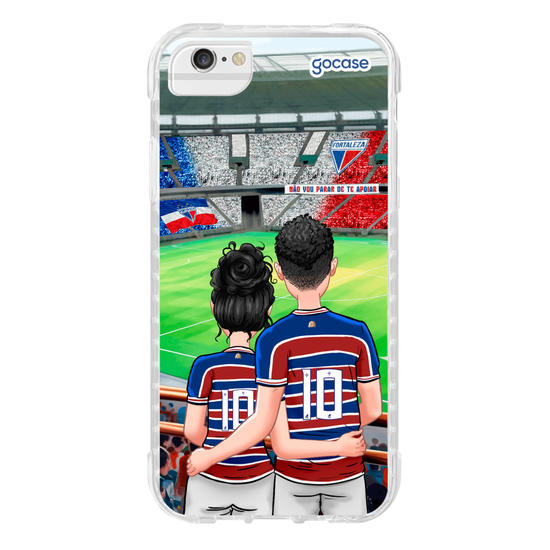 Capinha para celular  Fortaleza - Casal Tricolor