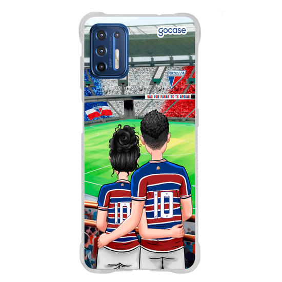 Capinha para celular  Fortaleza - Casal Tricolor