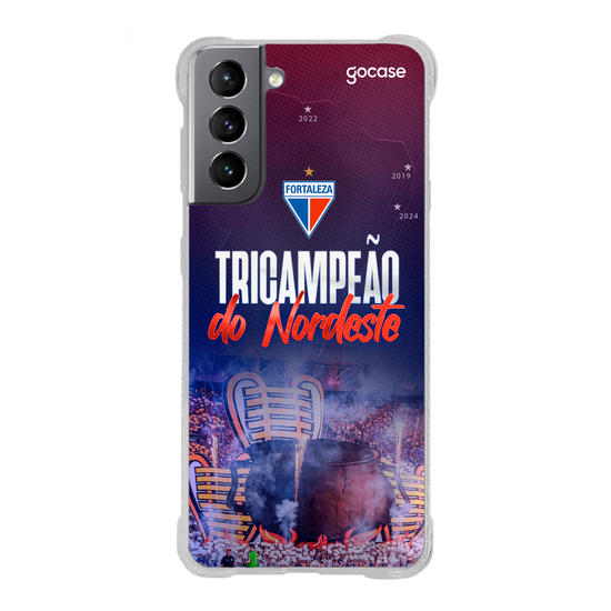 Capinha para celular Fortaleza -  Mosaico Campeão Copa do NE